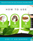 Rinse Free Dog Paw & Body Cleaner (Lavender & Lemongrass)