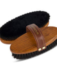 "Fredo" Sheep's Wool Shine Brush