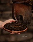 "Nala" Boar hair & Brass Brush