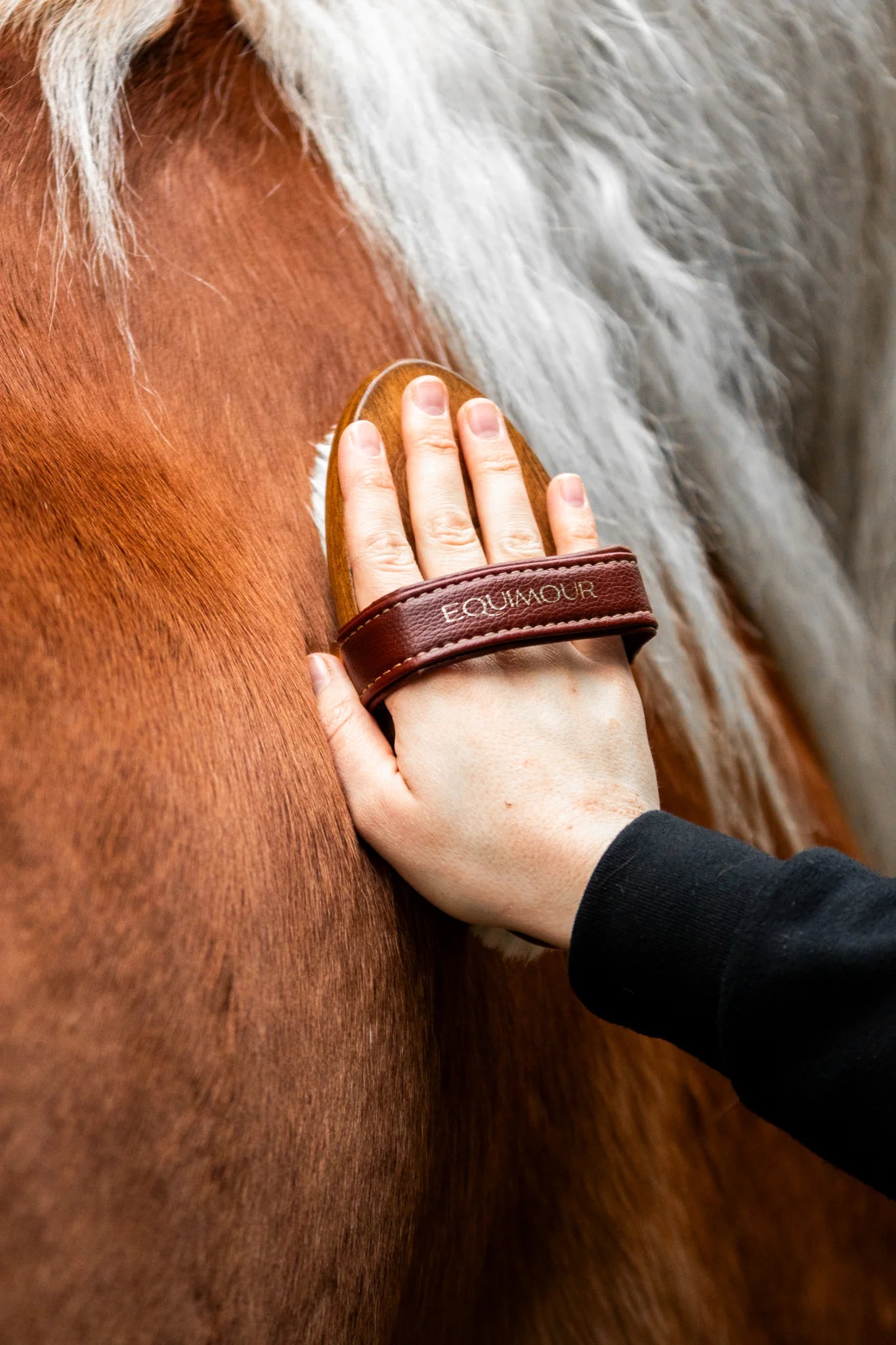 &quot;Mo&quot; Goat Hair Shine Brush