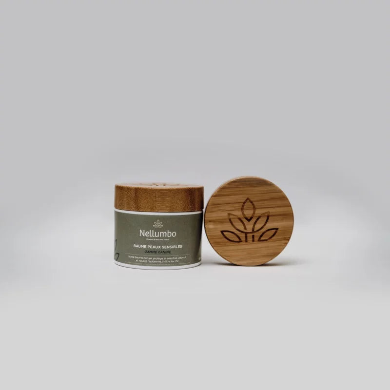 Nellumbo skin & wound ointment. All natural, organic, and free of ick. Now at Roxy and Bumble 