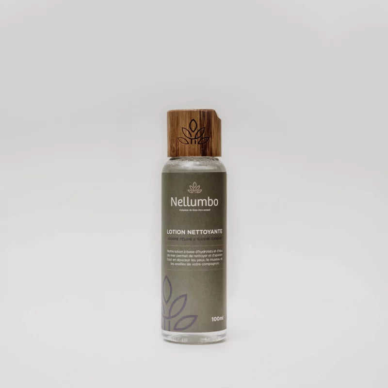 Organic cleansing lotion by Nellumbo. Now available in North America! 